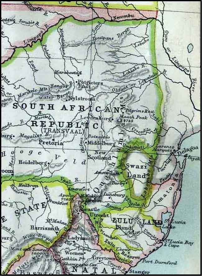 South-African-Lowveld-Region-Map-Wildmoz.com